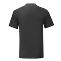 Noir - Back - Fruit Of The Loom - T-shirt manches courtes ICONIC - Homme