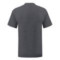 Gris chiné - Pack Shot - Fruit Of The Loom - T-shirt manches courtes ICONIC - Homme