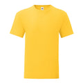 Tournesol - Front - Fruit Of The Loom - T-shirt manches courtes ICONIC - Homme