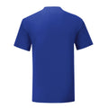 Bleu cobalt - Back - Fruit Of The Loom - T-shirt manches courtes ICONIC - Homme