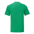 Vert - Back - Fruit Of The Loom - T-shirt manches courtes ICONIC - Homme