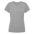 Gris chiné - Front - Mantis - T-shirt ESSENTIAL - Femme