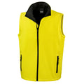 Jaune - Noir - Front - Result - Veste sans manches PRINTABLE - Homme