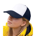 Bleu marine - blanc - Back - Result - Casquette trucker DETROIT