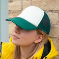 Vert bouteille - blanc - Back - Result - Casquette trucker DETROIT