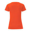 Flamme - Back - Fruit of the Loom - T-shirt ICONIC - Femme