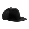 Noir - Front - Beechfield - Casquette ajustable RAPPER