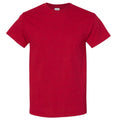 Rouge - Side - Gildan - T-shirt - Homme