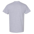 Gris - Back - Gildan - T-shirt - Homme