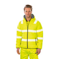 Jaune fluo - Back - Result Genuine Recycled - Veste - Homme