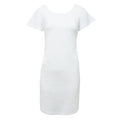 Blanc - Front - Mantis - Robe t-shirt - Femme