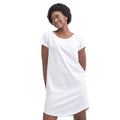 Blanc - Lifestyle - Mantis - Robe t-shirt - Femme