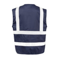 Bleu marine - Side - WORK-GUARD by Result - Gilet de sécurité - Adulte