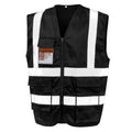 Noir - Front - WORK-GUARD by Result - Gilet de sécurité - Adulte