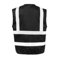 Noir - Back - WORK-GUARD by Result - Gilet de sécurité - Adulte