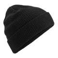 Noir - Front - Beechfield - Bonnet