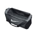 Gris foncé - Noir - Blanc - Side - Nike - Sac de sport BRASILIA