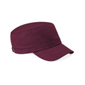 Bordeaux - Front - Beechfield - Casquette militaire - Adulte