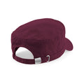 Bordeaux - Back - Beechfield - Casquette militaire - Adulte