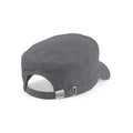 Gris foncé - Back - Beechfield - Casquette militaire - Adulte