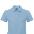 Bleu clair - Back - B&C - Polo ID.001 - Femme