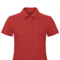 Rouge - Back - B&C - Polo ID.001 - Femme