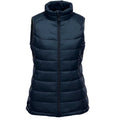 Bleu marine - Gris foncé - Front - Stormtech - Doudoune sans manches STAVANGER - Femme