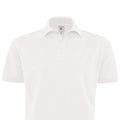 Blanc - Back - B&C - Polo HEAVYMILL - Homme