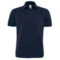 Bleu marine - Front - B&C - Polo HEAVYMILL - Homme