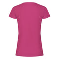 Fuchsia - Back - Fruit of the Loom - T-shirt - Femme