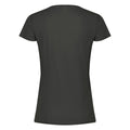 Gris - Back - Fruit of the Loom - T-shirt - Femme