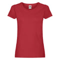 Rouge - Front - Fruit of the Loom - T-shirt - Femme