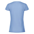 Bleu ciel - Back - Fruit of the Loom - T-shirt - Femme