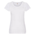 Blanc - Front - Fruit of the Loom - T-shirt - Femme