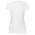 Blanc - Back - Fruit of the Loom - T-shirt - Femme