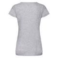 Gris chiné - Back - Fruit of the Loom - T-shirt - Femme