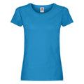 Azur - Front - Fruit of the Loom - T-shirt - Femme