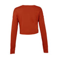 Rouge orangé - Back - Bella + Canvas - Haut polaire - Femme