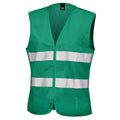 Vert - Front - Result - Gilet haute visibilité - Femme