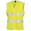 Jaune - Front - Result - Gilet haute visibilité - Femme