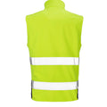 Jaune fluo - Noir - Back - Safegard - Veste sans manches - Homme