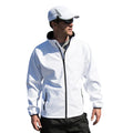 Blanc - Noir - Side - Result Core - Veste softshell - Homme