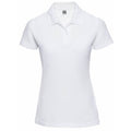 Blanc - Front - Polo à manches courtes Jerzees Colours pour femme