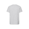 Gris chiné - Back - Fruit of the Loom - T-shirt ORIGINAL - Enfant