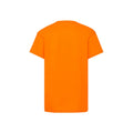 Orange - Back - Fruit of the Loom - T-shirt ORIGINAL - Enfant