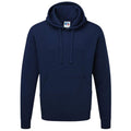 Rouge - Side - Sweatshirt à capuche Russell pour homme