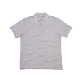 Gris chiné - Blanc Chiné - Front - Mantis - Polo - Homme