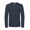 Bleu marine - Front - B&C - T-shirt #E190 - Homme