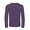 Violet - Back - B&C - T-shirt #E190 - Homme