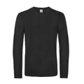 Noir - Front - B&C - T-shirt #E190 - Homme